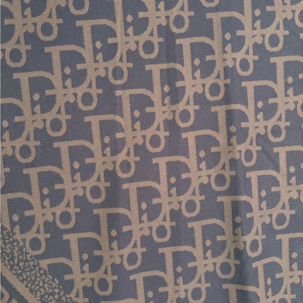 Dior Blue And Grey Wrap